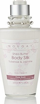 Nougat London Limited Shea Butter Body Silk Glass Decanter Tuberose and Jasmine 250ml
