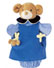 Nounours Hand Puppet Blue Mouse 105712