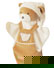 Nounours Hand Puppet Brown Bear 105714