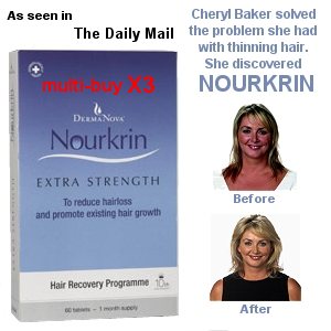 Nourkrin Extra-Strength Hair Recovery Programme (3 Months) (180 tblts)