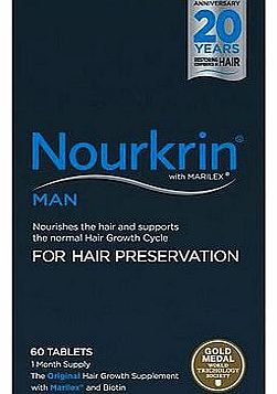 Nourkrin Man 1 month supply (60 tablets) 10150740