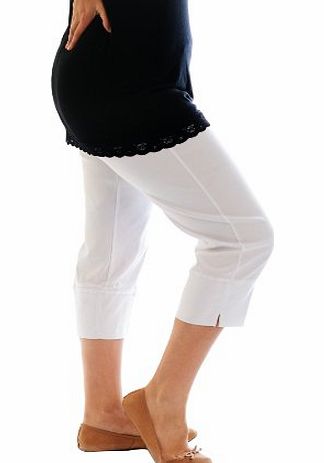 Nouvelle Plain Bengaline Trouser White 20