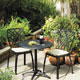 Stacking Chair Bistro Patio Set