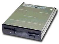 Novatech 1.44MB 3.5 Inch Floppy Disk Drive (Black)
