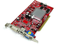 Novatech ATI Radeon 9200SE GPU 128MB DDR ** PCI ** Graphics Card
