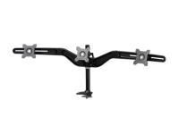 Novatech Grommet Triple Monitor Stand V2 -