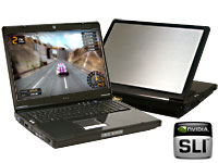 Novatech X90R 17 - Intel E8400 Dual Nvidia 8800M GTX 512mb PCI Express Graphics In Sli Mode 320gb 7200 Hdd 4G