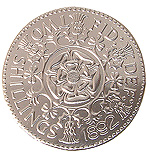 Novelty Chocolate Co. 50mm Silver Two Shillings, chocolate coins