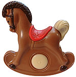Novelty Chocolate Co. Christmas Rocking Horse