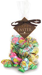 Novelty Chocolate Co. Pastel Foil, Milk Chocolate Easter Chicks