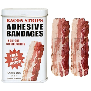 Novelty Plasters - Bacon Bandages
