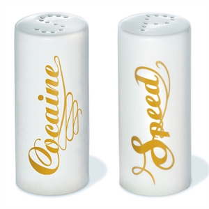 Novelty Salt and Pepper Shakers - Speed and