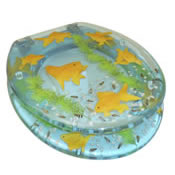 Toilet Seat - Goldfish Bowl