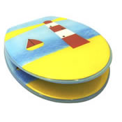 Toilet Seat - Lighthouse Design
