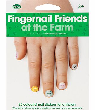 NPW Farm Fingernail Stickers, Multi