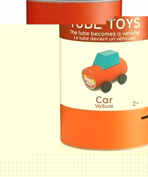NPW Tube Toys - Turn The Tube Into A Car , Train , Tractor amp; More - Great Christmas Gift (Car)