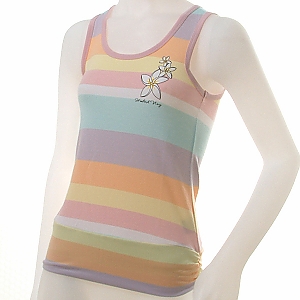 NRG Alabama Ladies Top - Melange Stripe