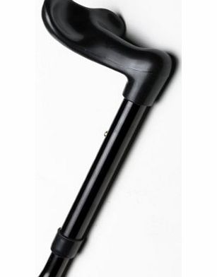 NRS Healthcare Folding Walking Stick with Fischer Handle