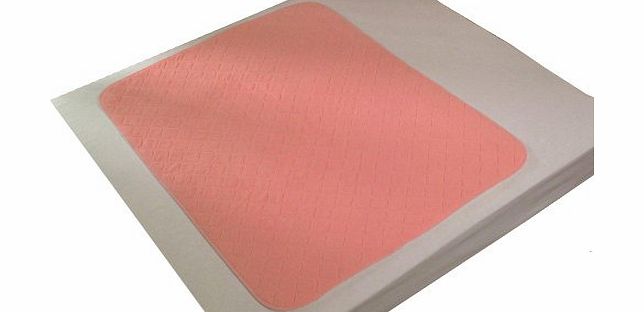 NRS Healthcare Washable Bed Incontinence Protection Pad - 70 x 85 cm (27.5 x 33.5 Inches) 2 L