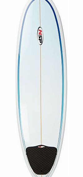 NSP Fun Surfboard Blue - 7ft 10