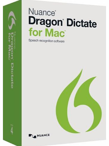 Nuance Communications Dragon Dictate for Mac 4.0 (Mac)