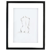 Nude Framed Print 40x50cm