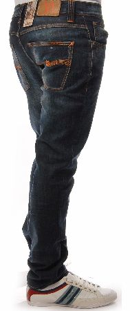 NUDIE Grim Tim White Knees Jeans