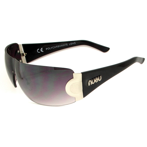 Nueu Mens Nueu 704 Visor Sunglasses Black Gradient