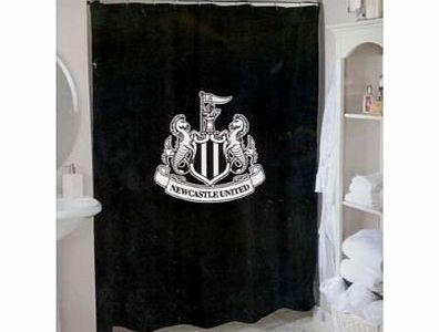 NUFC  Crest Shower Curtain black One Size