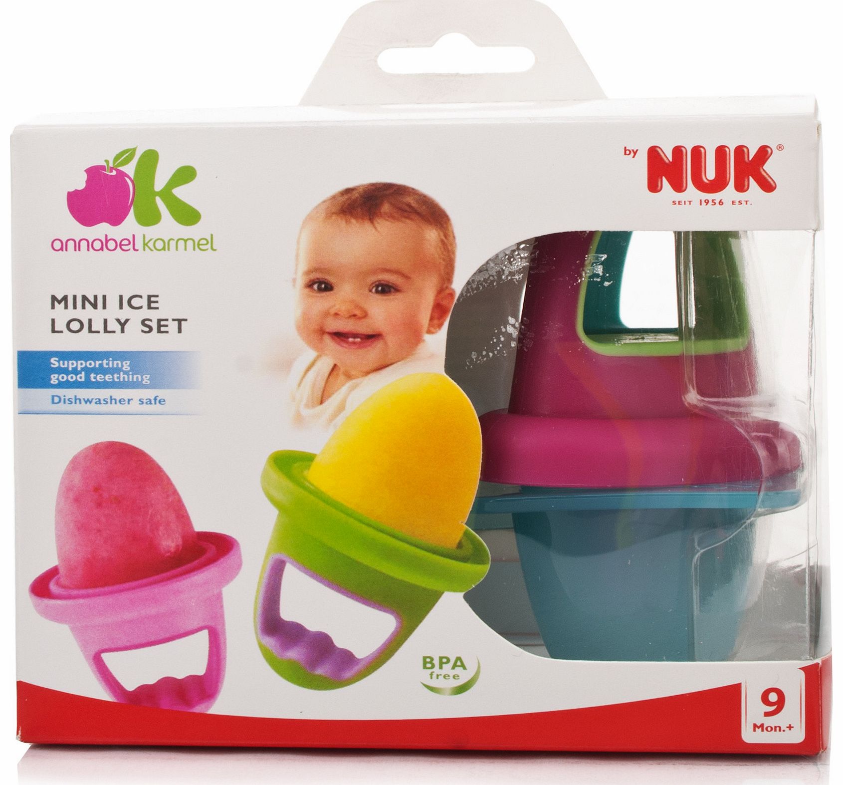 NUK Annabel Karmel Ice Lolly Moulds