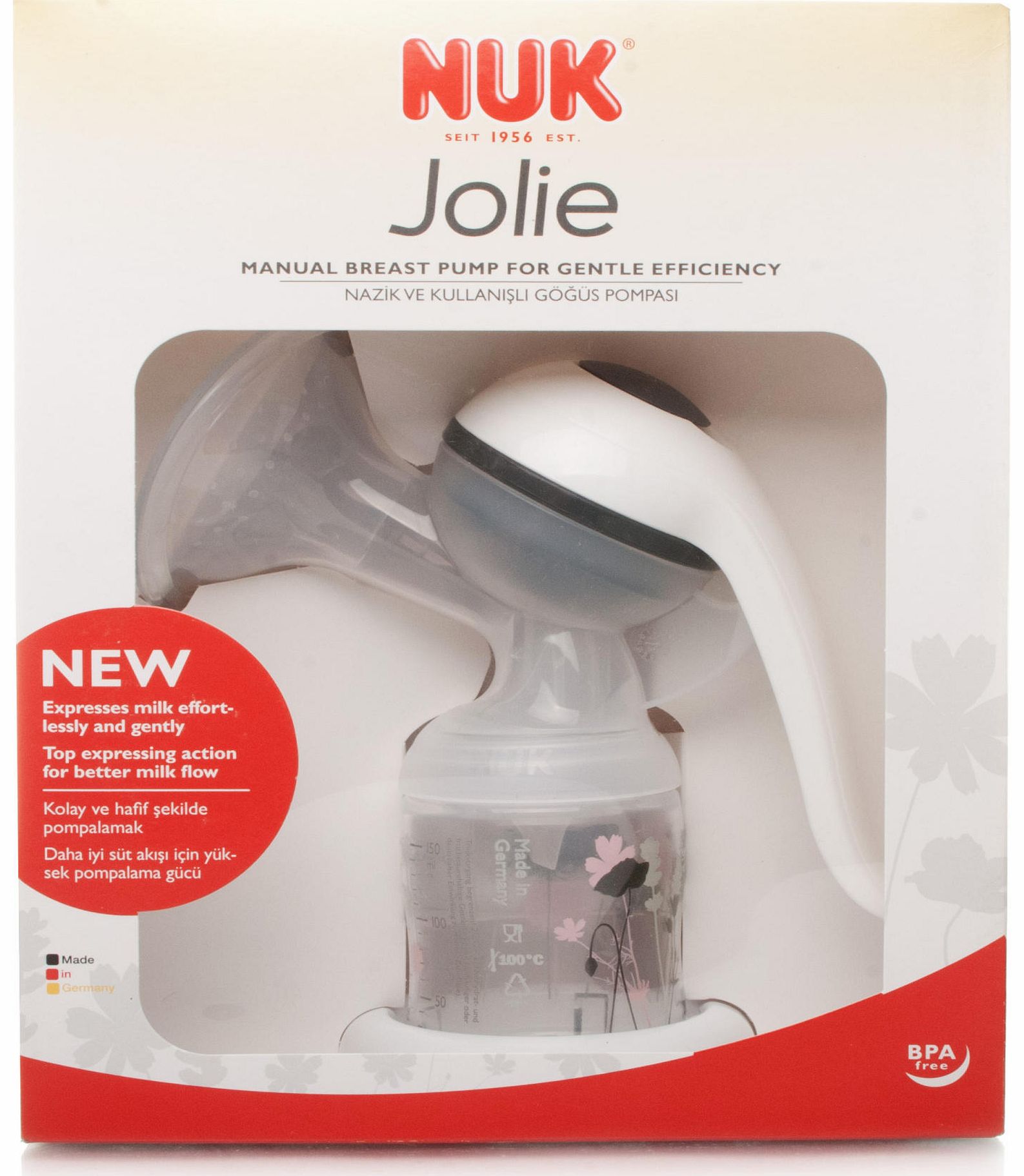 NUK First Choice Jolie Manual Breast Pump