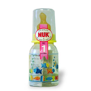 Nuk Multi-Coloured PC Bottle 125ml - size: 125ml