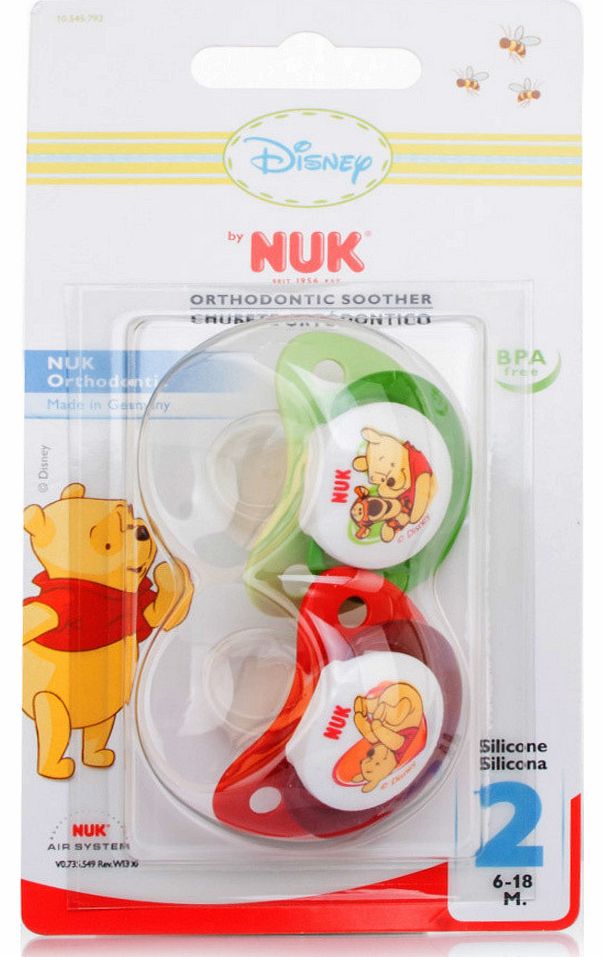 Winnie the Pooh Silicone Soother S2