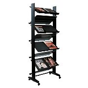 NULL 2 x 4-Shelf Double-Sided Display Unit