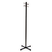 Black Steel Hat and Coat Stand