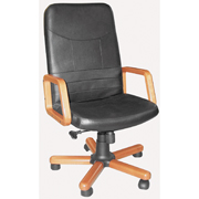 NULL Cica Leather-Faced Executive Chair