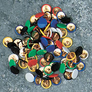 NULL Coloured Drawing Pins