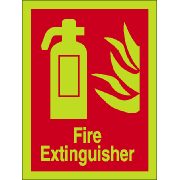 NULL Inch.Fire ExtinguisherInch. Photo Luminescent