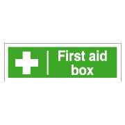 NULL Inch.First Aid BoxInch. PVC Sign