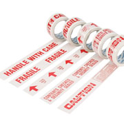 NULL Inch.Handle With CareInch. Printed Packing Tape