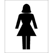 NULL Inch.LadiesInch. Logo Acrylic Sign