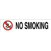 NULL Inch.No SmokingInch. Acrylic Sign