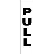 NULL Inch.PullInch. Acrylic Sign
