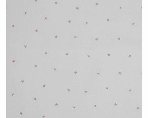 Numae Fitted sheet white- pink stars S,M,L