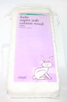 Numark Baby Super Soft Cotton Wool Pleats 200g