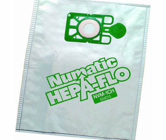 NVM-1CH Numatic Henry Cleaner Bags - 1 Box (Pack of 10)