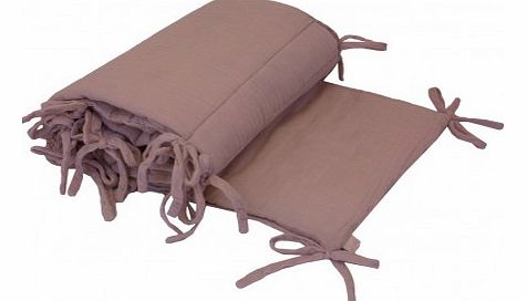 Bed bumper - dusty pink `One size