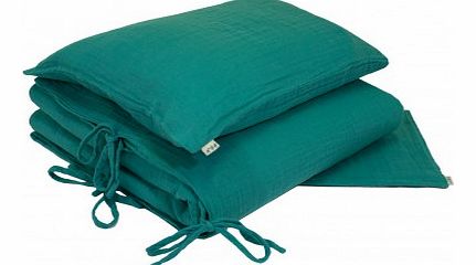 Bed linen set - turquoise S,M,L