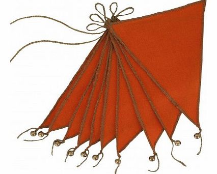 Numero 74 Bunting Flags - orange `One size