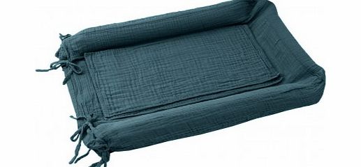 Numero 74 Changing mat cover - Petrol blue `One size